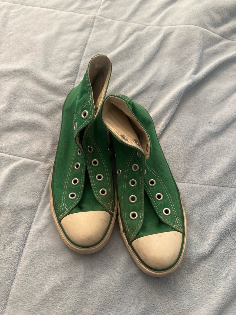 Converse Chuck Taylor All Star High Top  Green - Size US Women 7.5.
